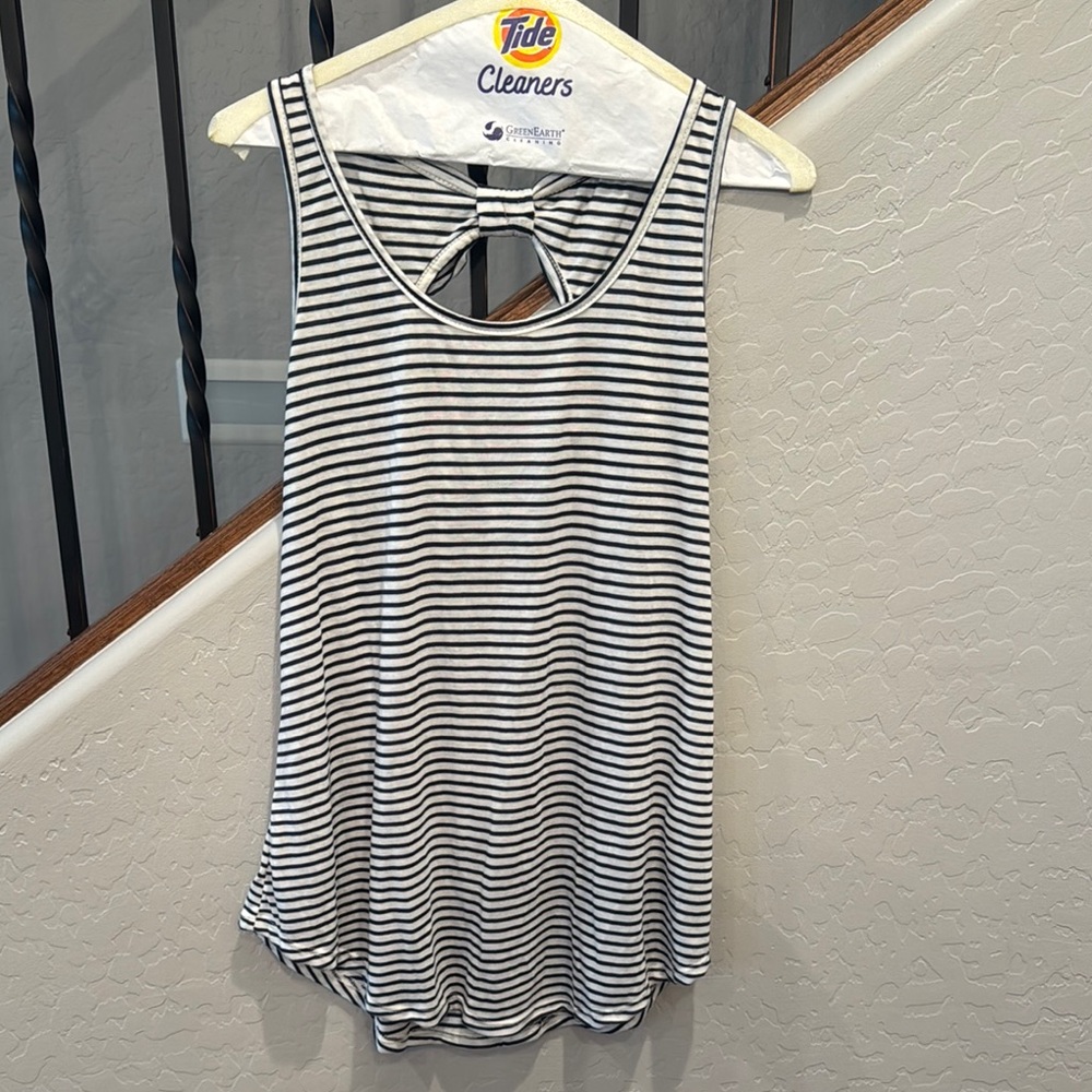 Striped Sleeveless Top